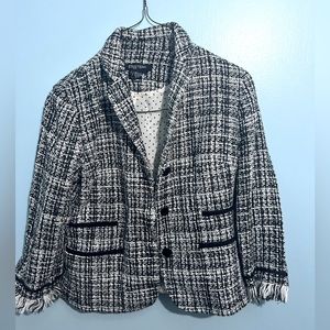 BLACK & WHITE ETCETERA JACKET